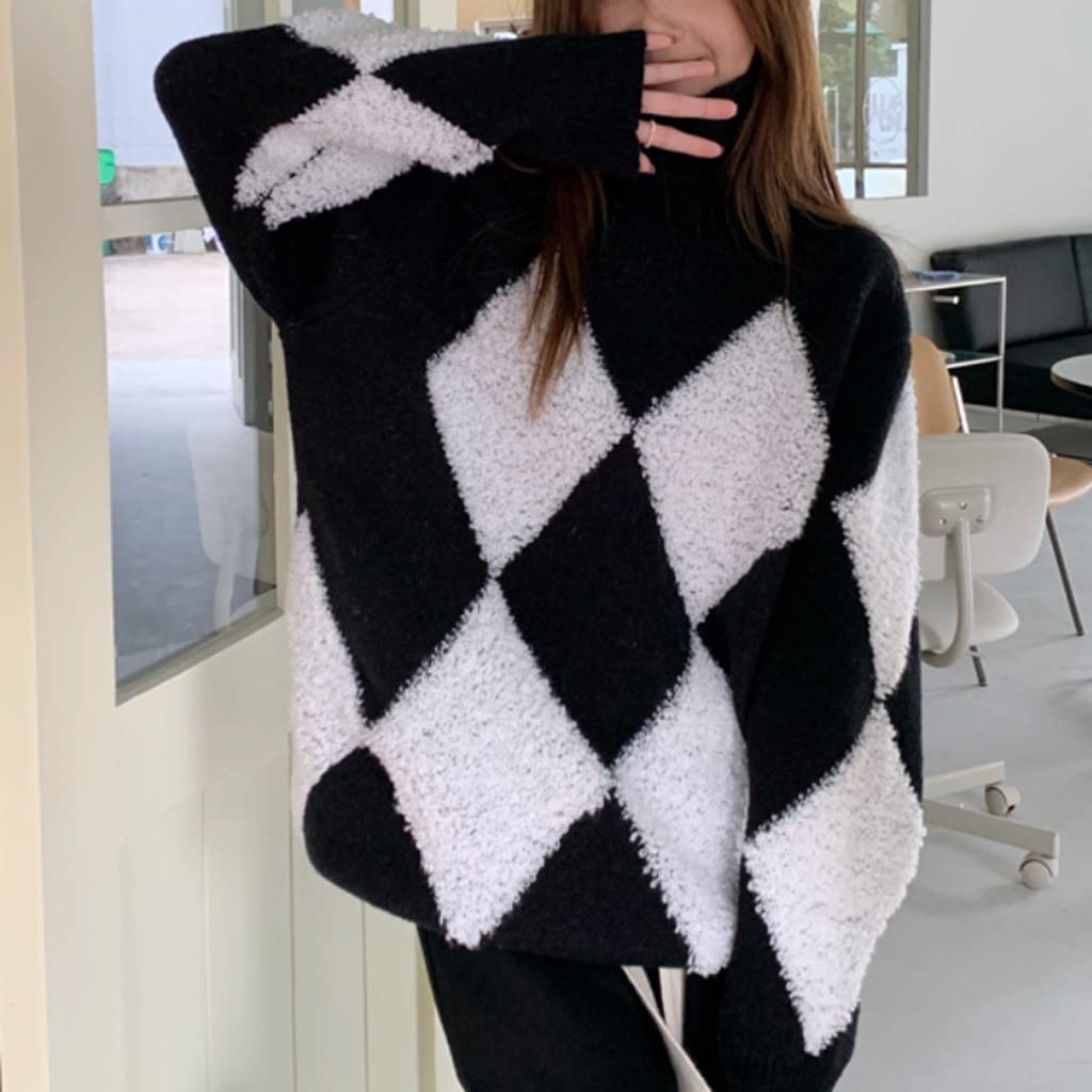 Women's Turtleneck Knit Sweater