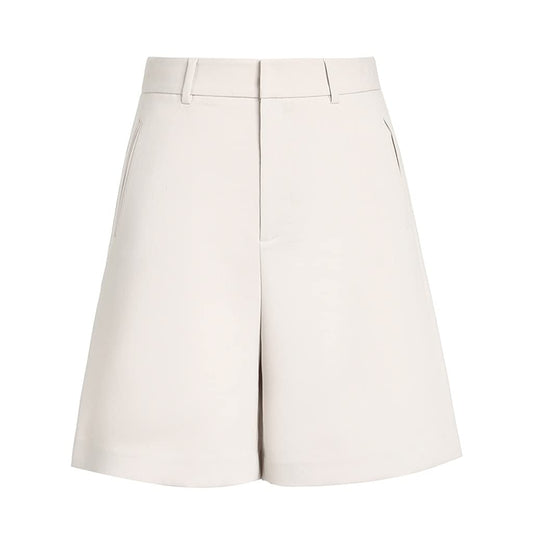 Women's High Waist Tie Back Shorts