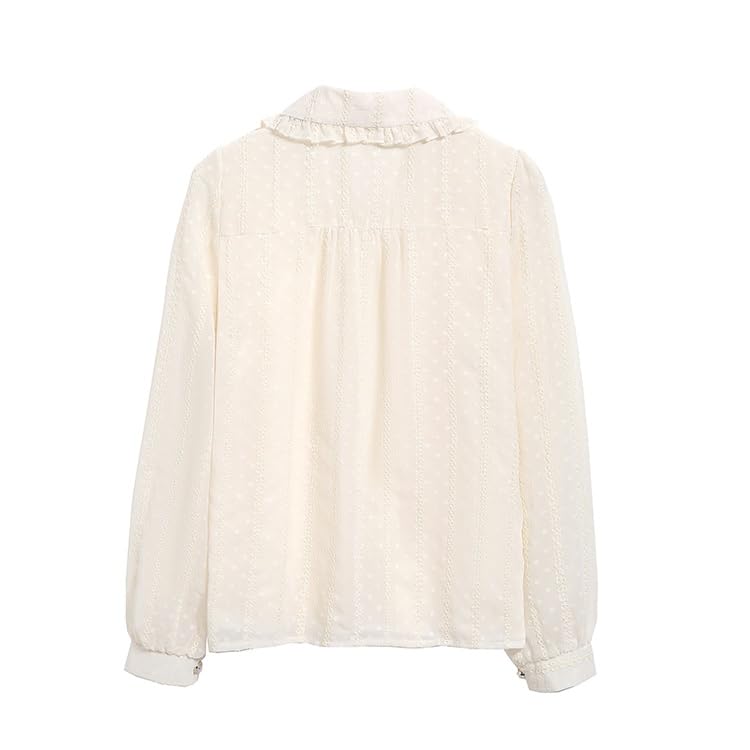 Women's Vintage Chiffon Blouse