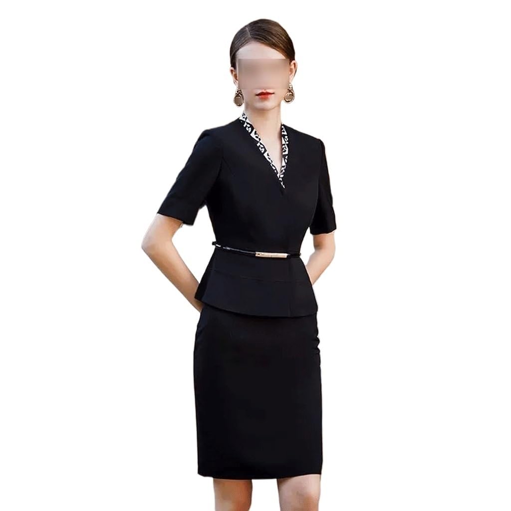 Women's Black Business Suit Skirt