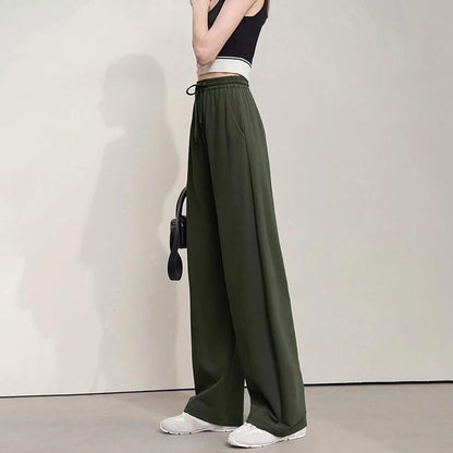 Women's Cotton Knit Straight Pants