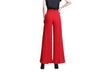Women's High Waist Wide Leg Chiffon Pants
