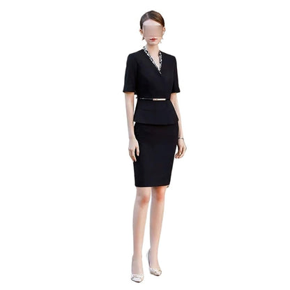 Women's Black Business Suit Skirt