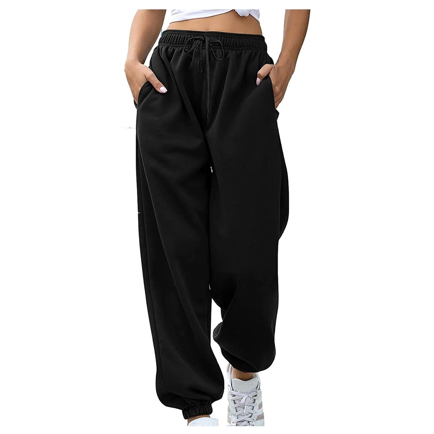Women's High Waist Baggy Joggers