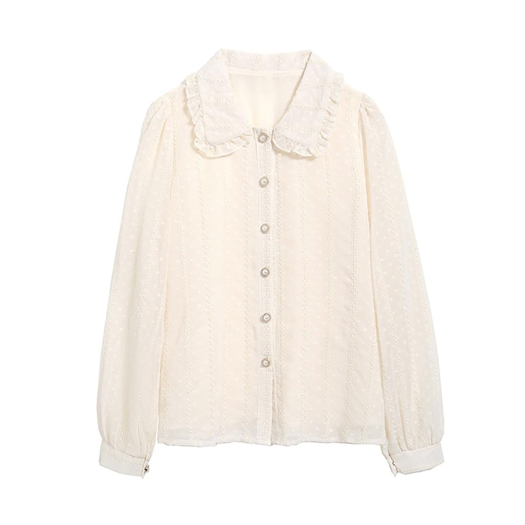 Women's Vintage Chiffon Blouse