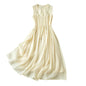 Women's Silk Sleeveless Summer Dress