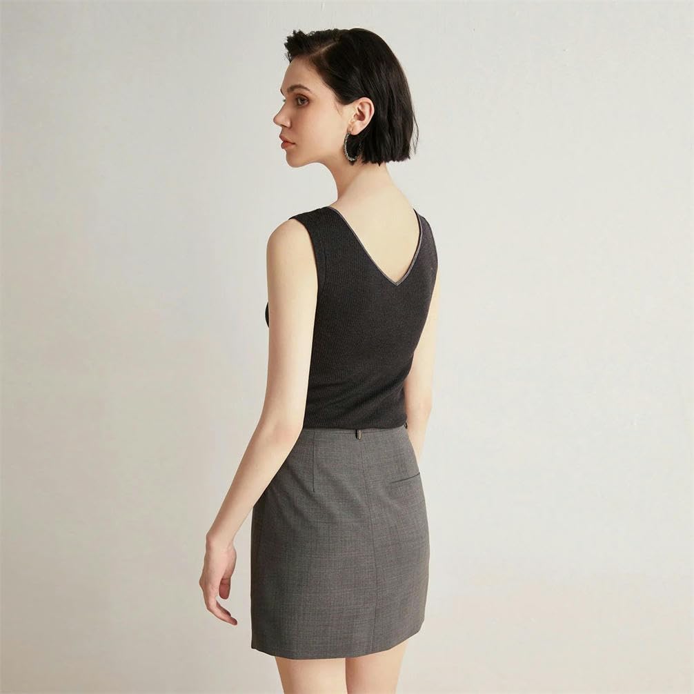 Women's Sleeveless Knit Sweater Vest