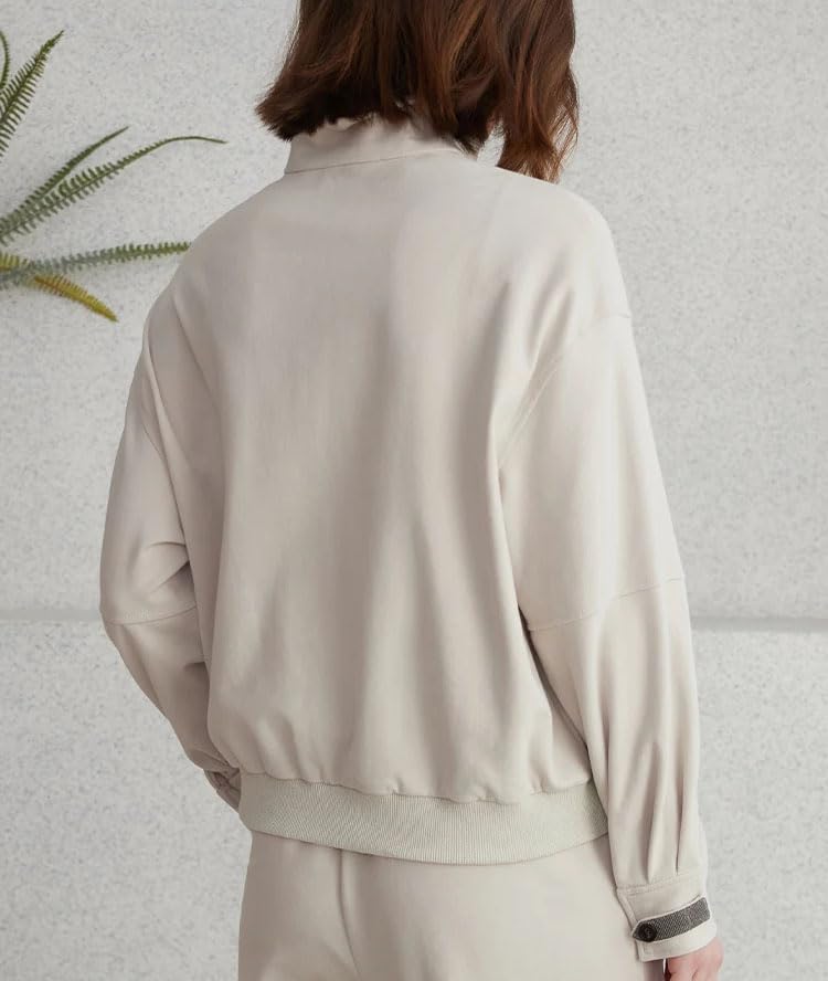 Women's Zip-Up Cotton Hoodie