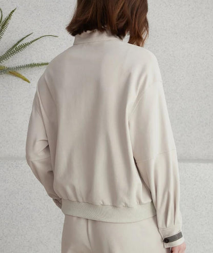 Women's Zip-Up Cotton Hoodie