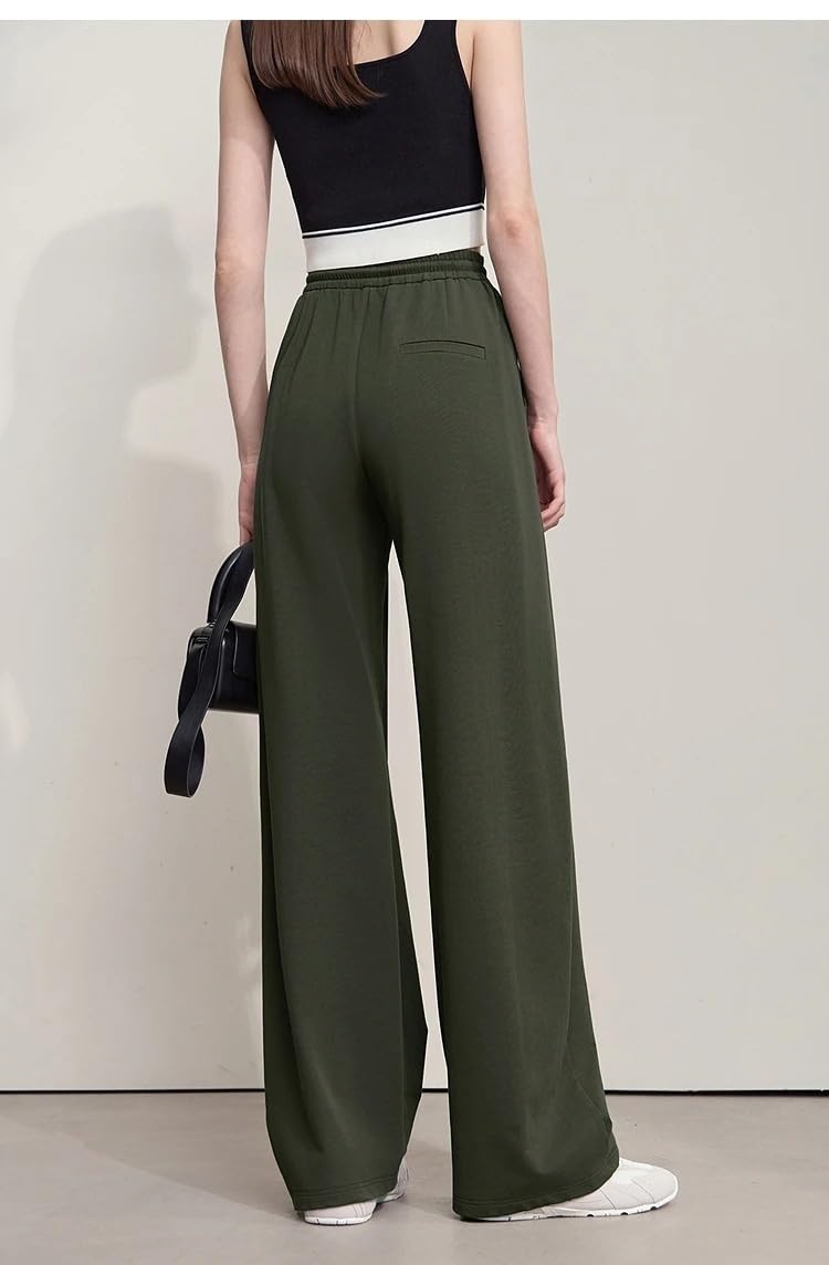 Women's Cotton Knit Straight Pants