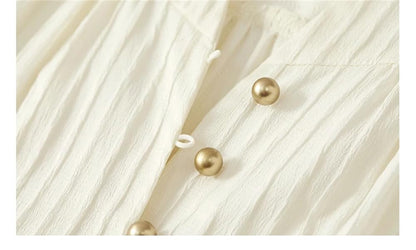 Women's Long Sleeve Stand Collar Blouse