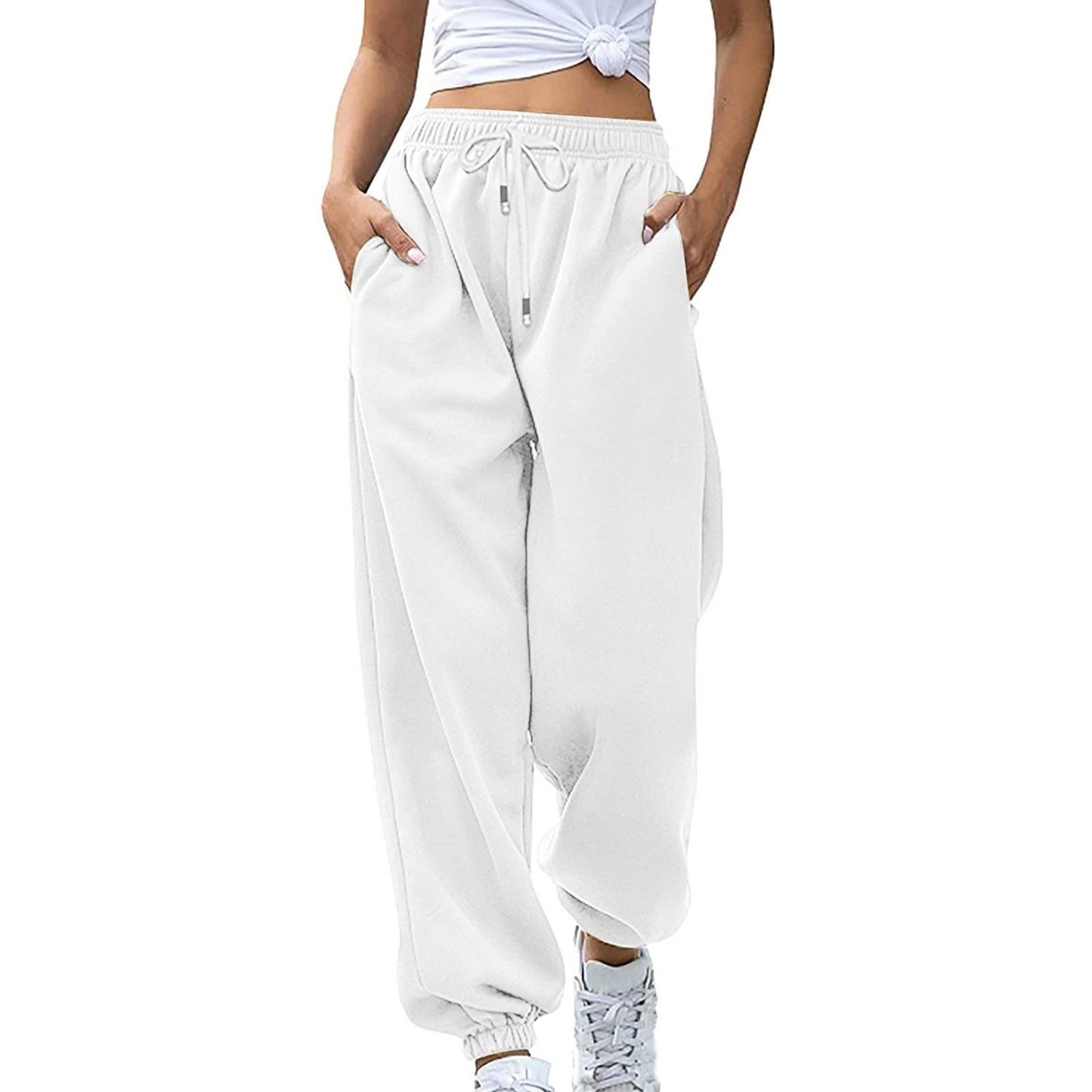 Women's High Waist Baggy Joggers