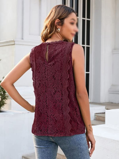 Women's V-Neck Sleeveless Tank Top