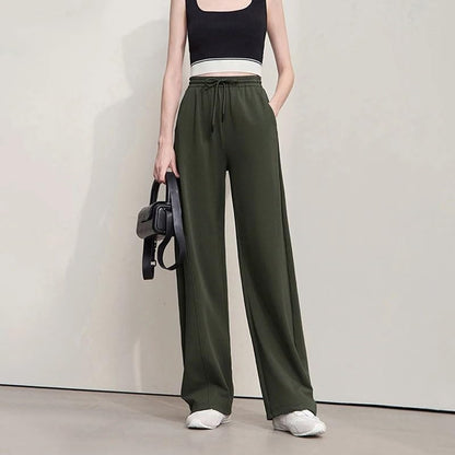 Women's Cotton Knit Straight Pants