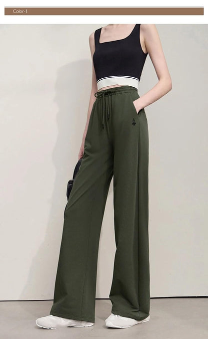 Women's Cotton Knit Straight Pants