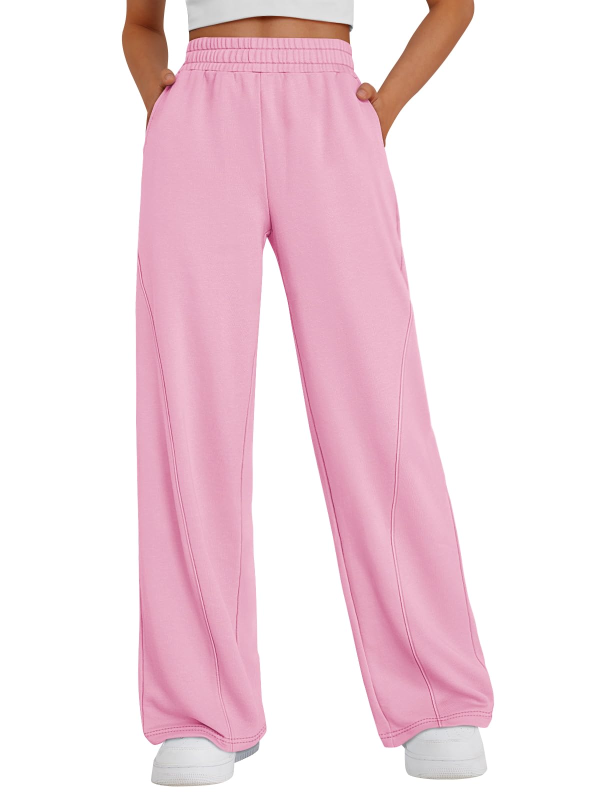 Women's High Waist Wide Leg Joggers