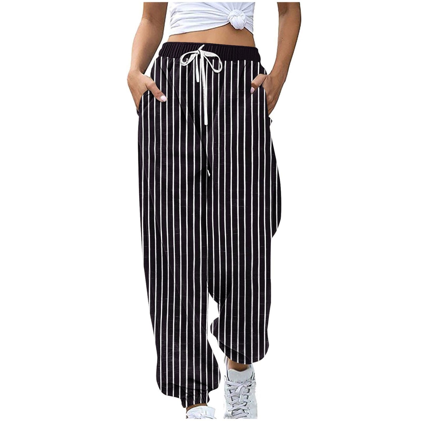 Women's High Waist Baggy Joggers
