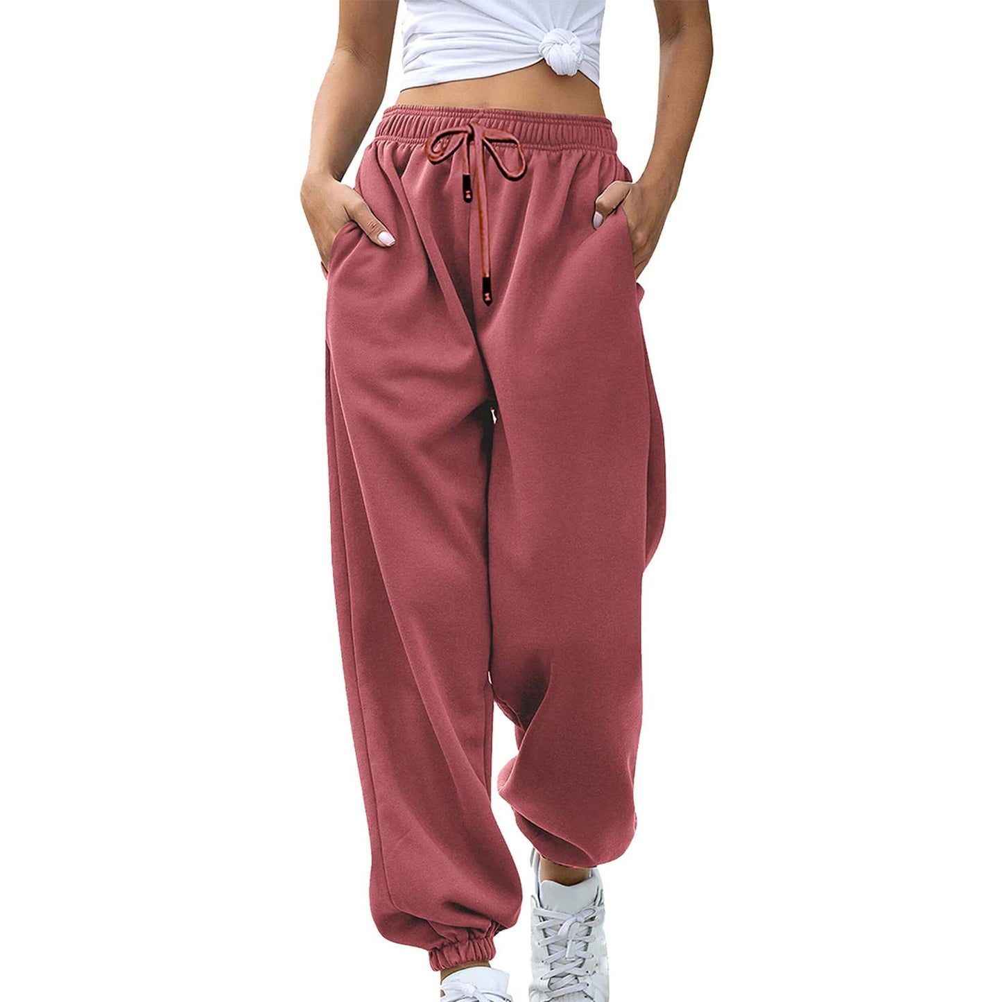 Women's High Waist Baggy Joggers