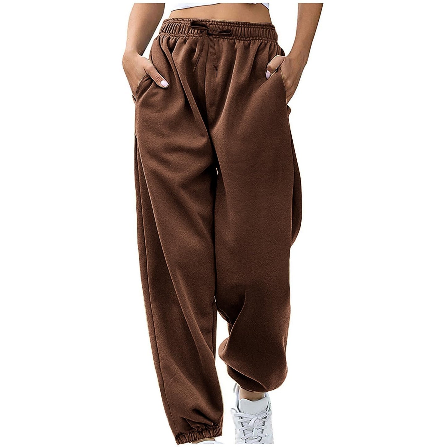 Women's High Waist Baggy Joggers