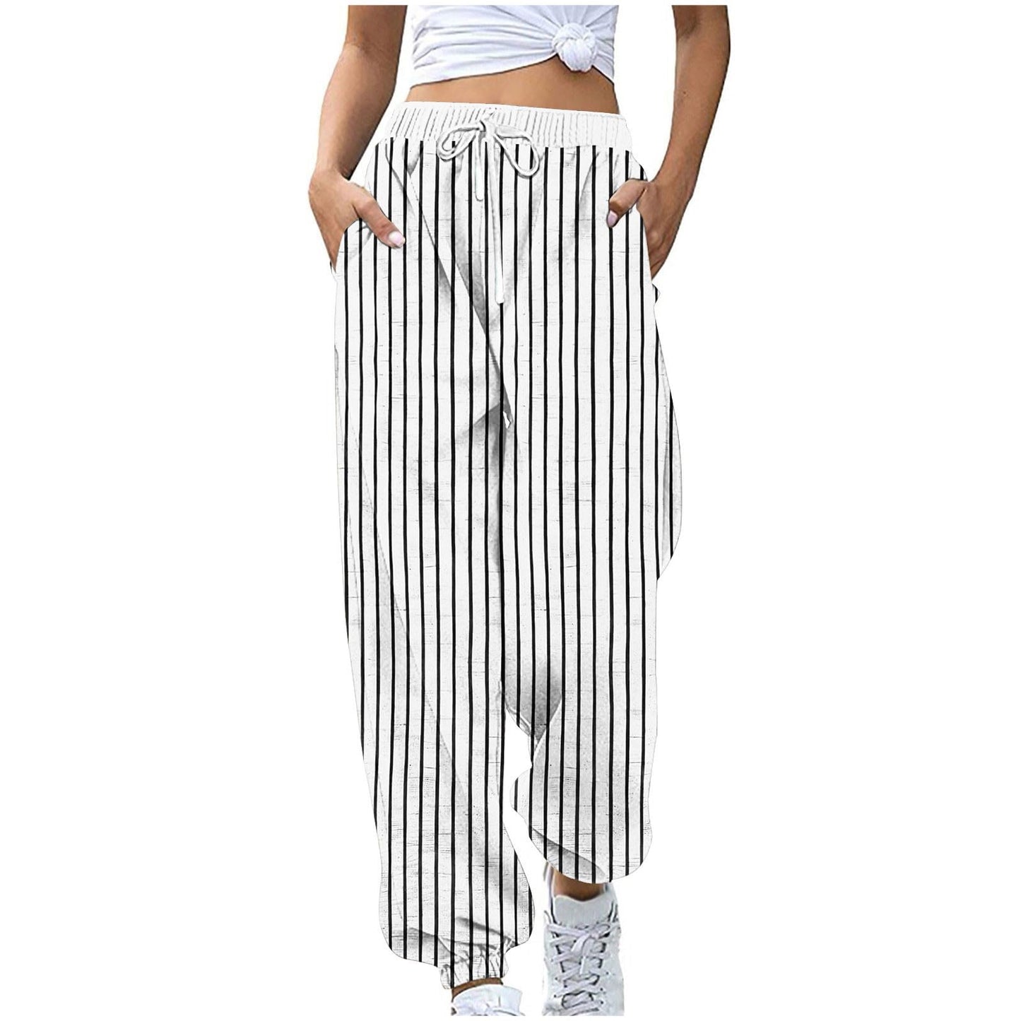 Women's High Waist Baggy Joggers