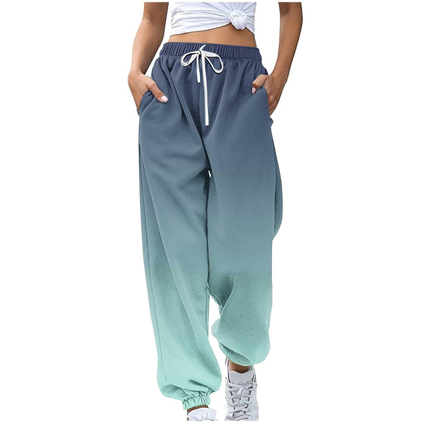 Women's High Waist Baggy Joggers
