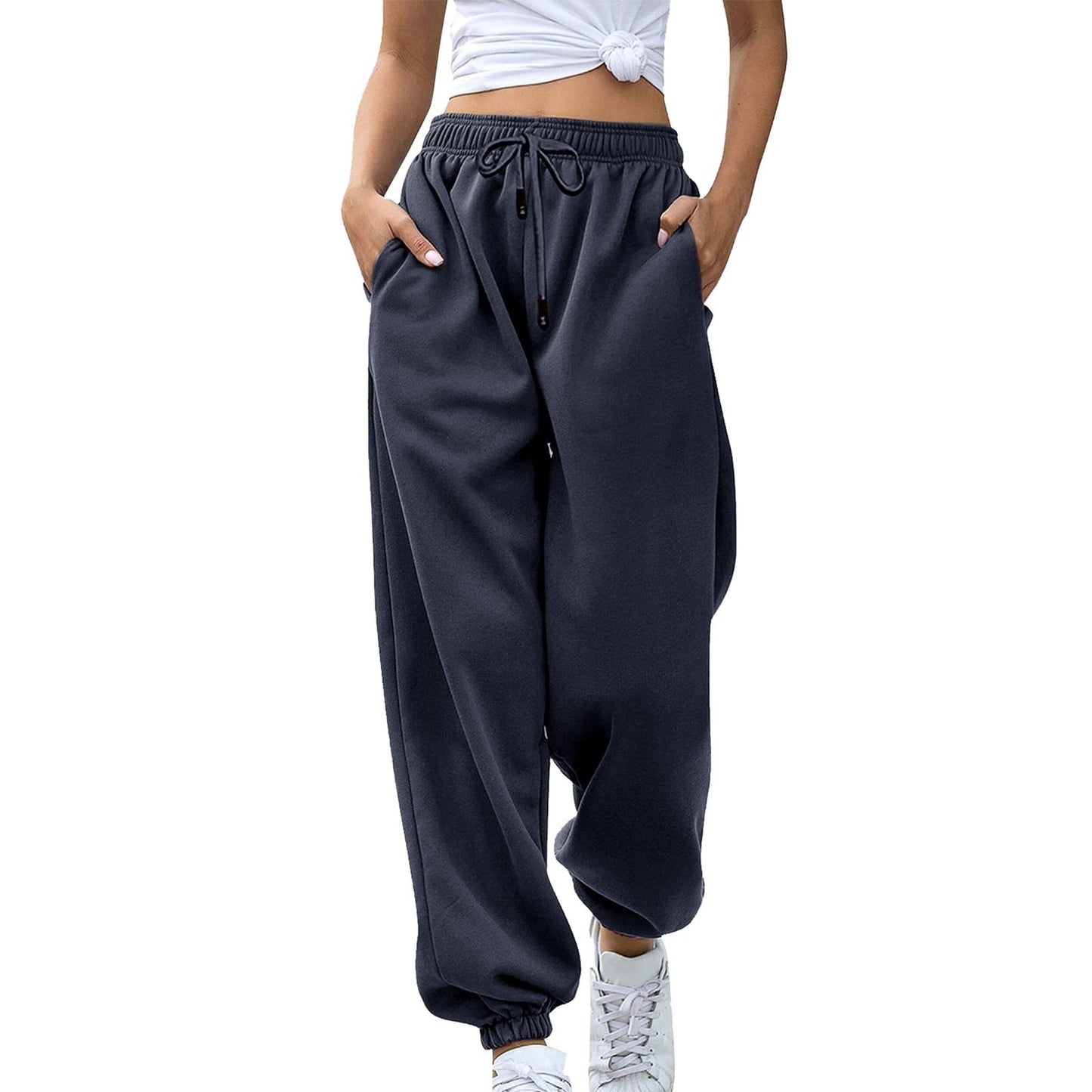 Women's High Waist Baggy Joggers