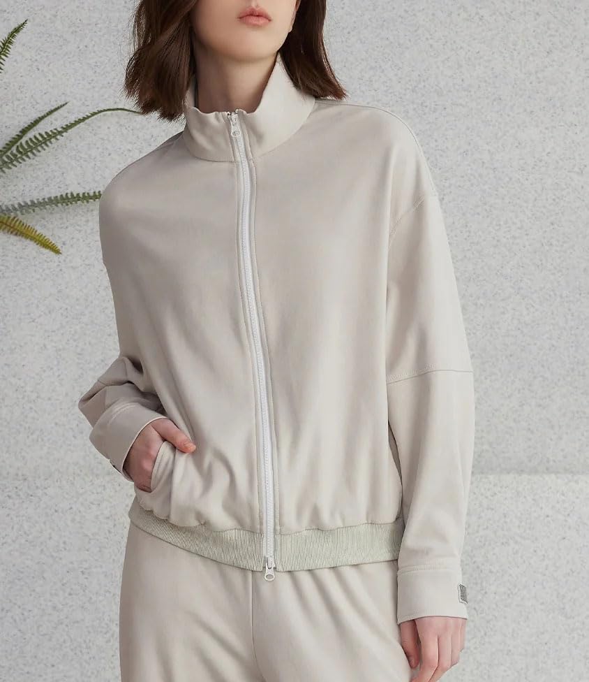 Women's Zip-Up Cotton Hoodie