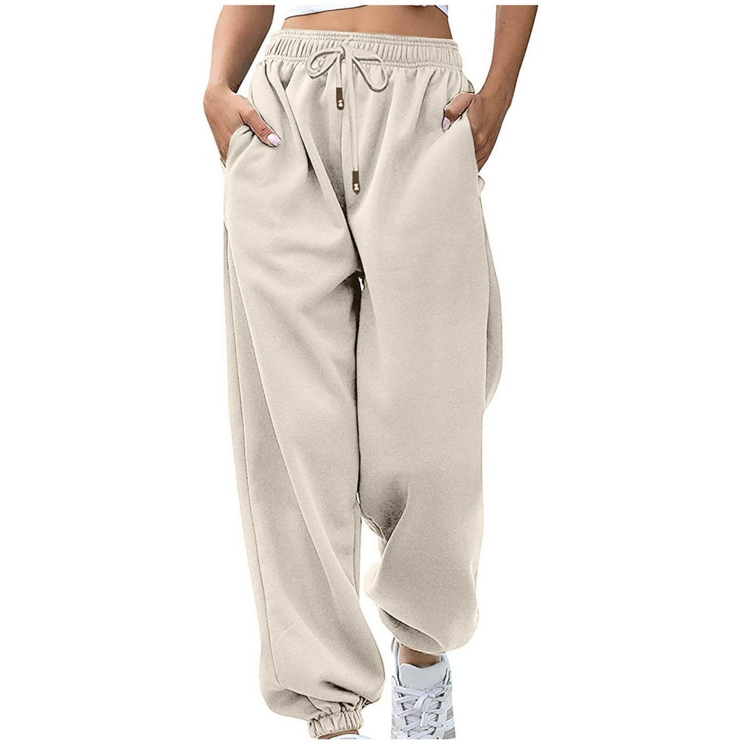 Women's High Waist Baggy Joggers