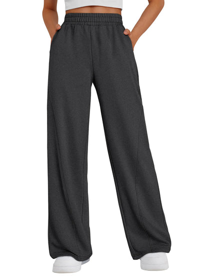 Women's High Waist Wide Leg Joggers