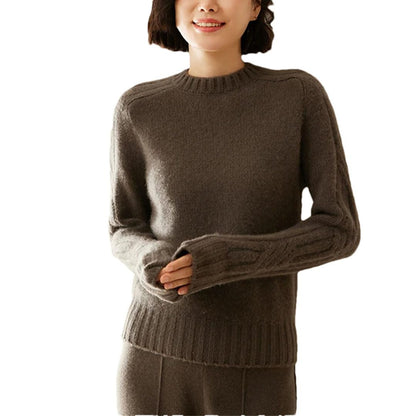Women's Cashmere Twist Knit Sweater