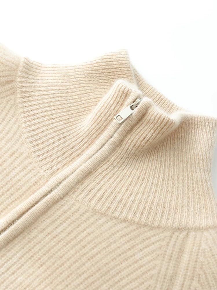 Women's Zip-Up Sweater Cardigan