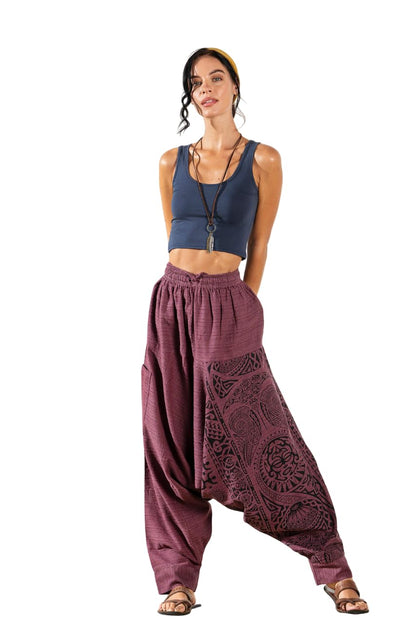 Women's Printed Harem Pants