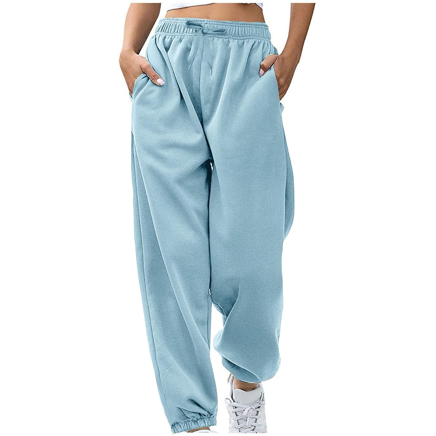 Women's High Waist Baggy Joggers
