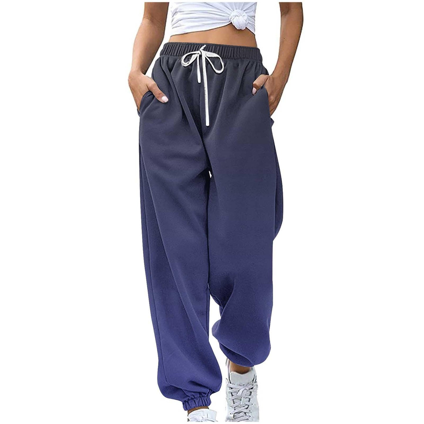 Women's High Waist Baggy Joggers