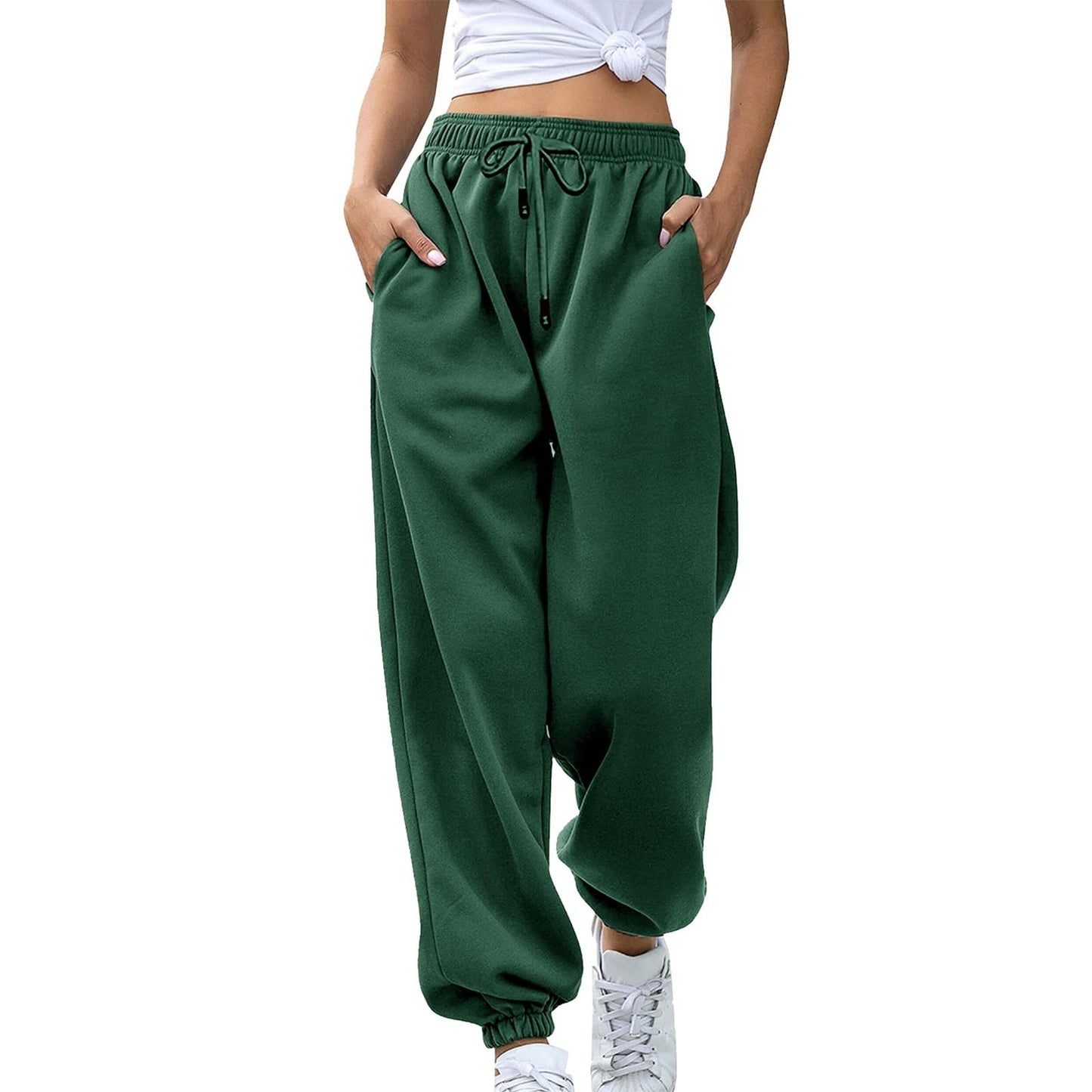 Women's High Waist Baggy Joggers