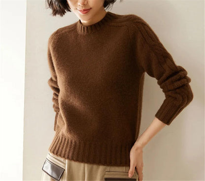 Women's Cashmere Twist Knit Sweater