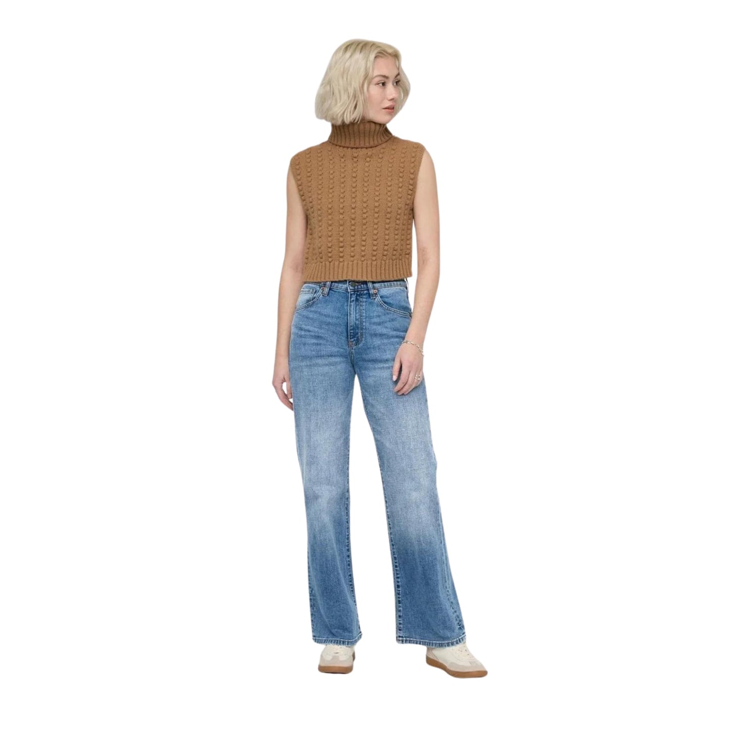 Women's High Rise Wide Leg Jeans