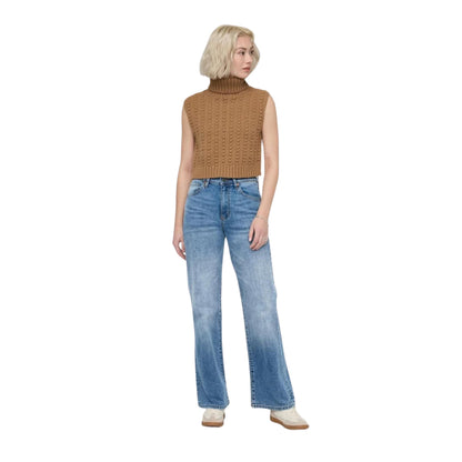 Women's High Rise Wide Leg Jeans