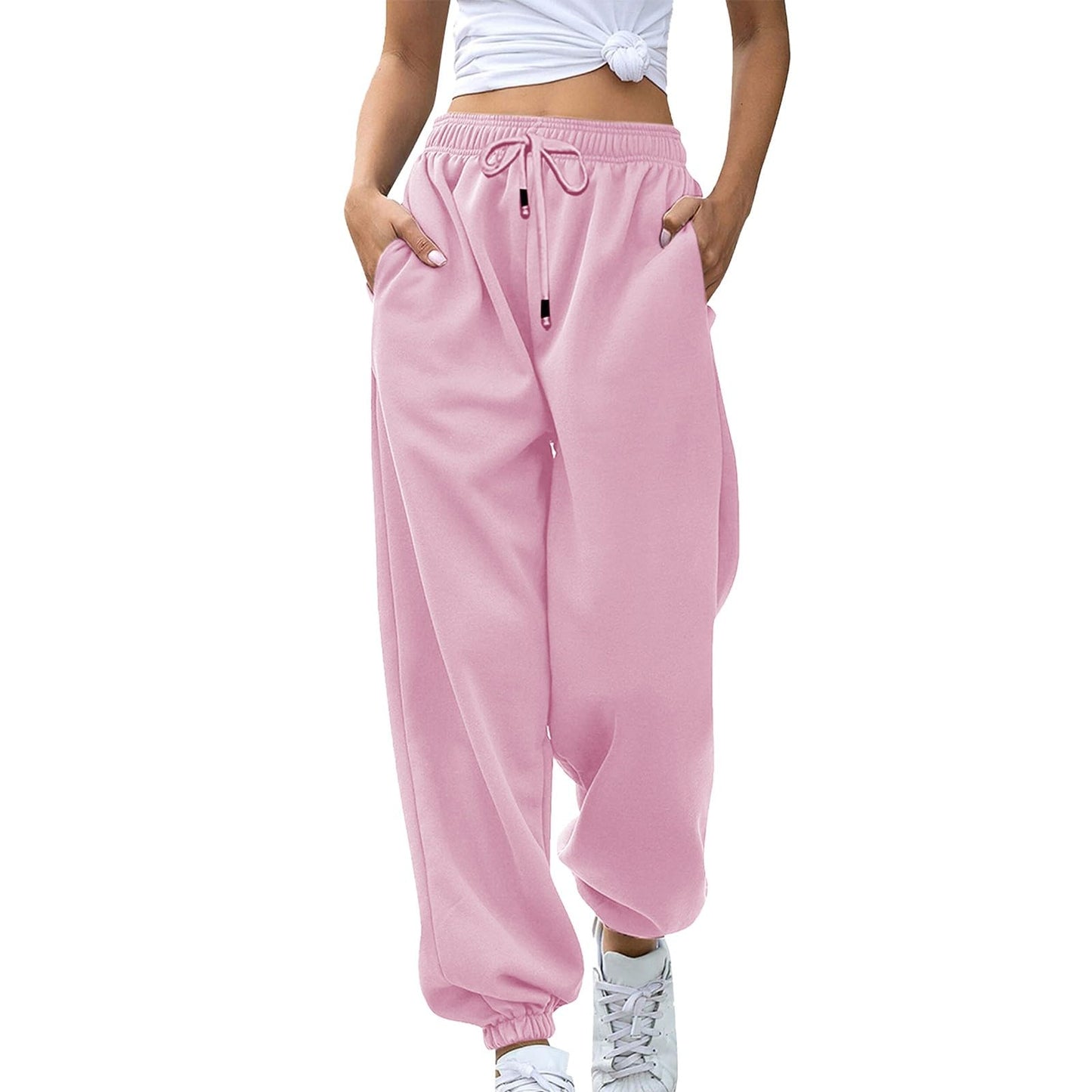 Women's High Waist Baggy Joggers