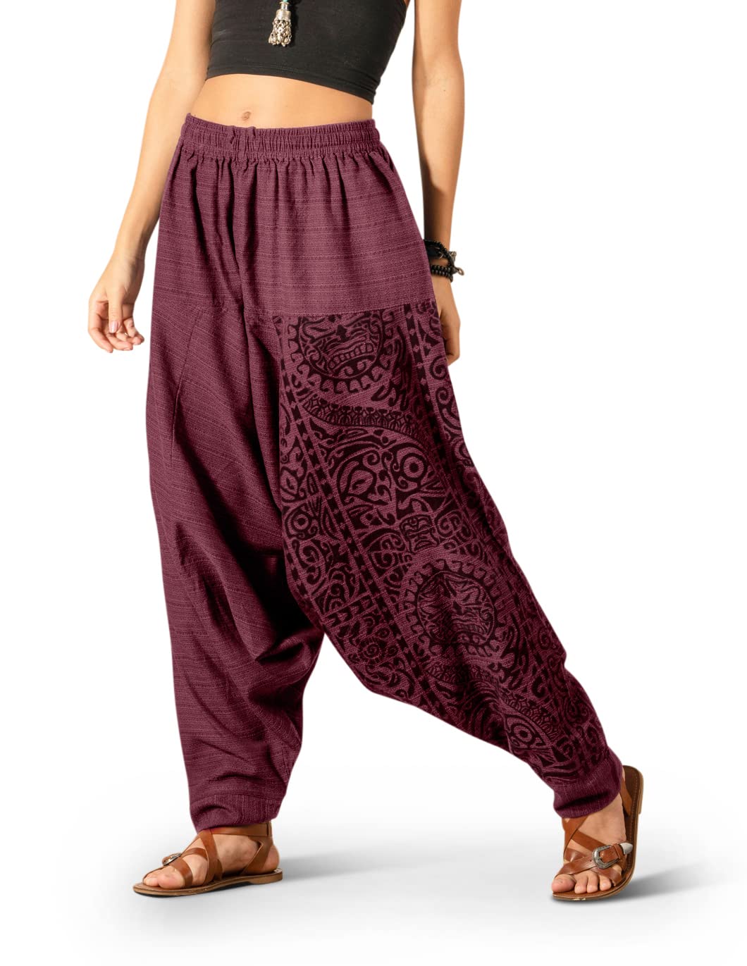 Women's Printed Harem Pants