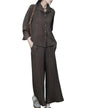 Women's Cardigan & Straight Pants Set