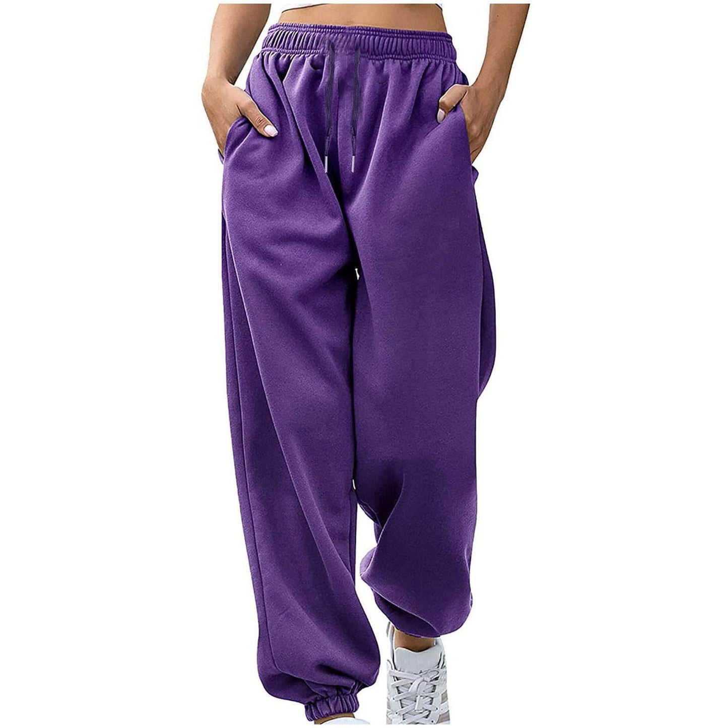 Women's High Waist Baggy Joggers
