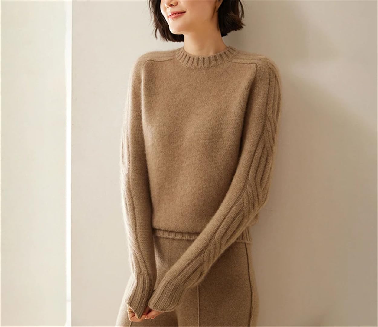 Women's Cashmere Twist Knit Sweater