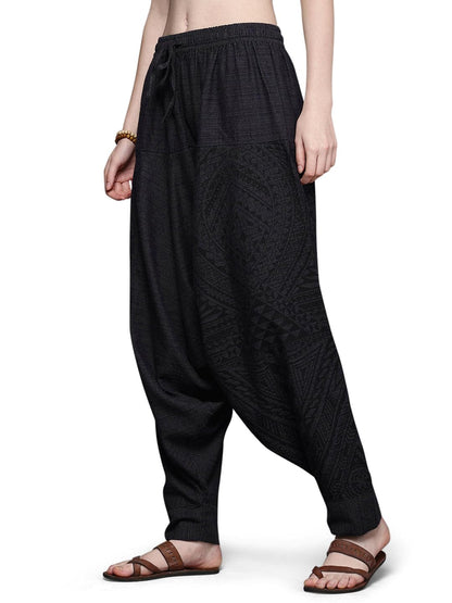 Women's Printed Harem Pants