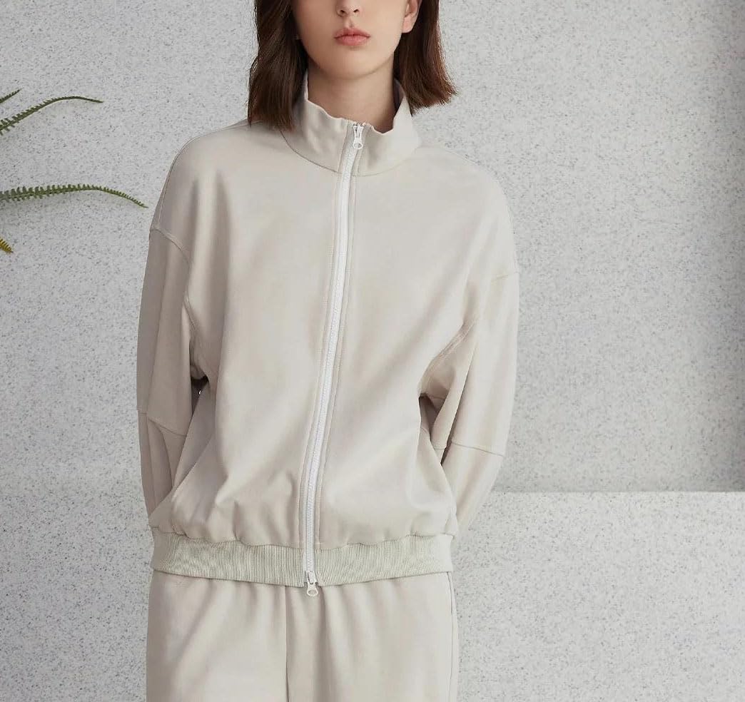 Women's Zip-Up Cotton Hoodie