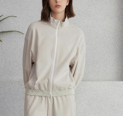 Women's Zip-Up Cotton Hoodie