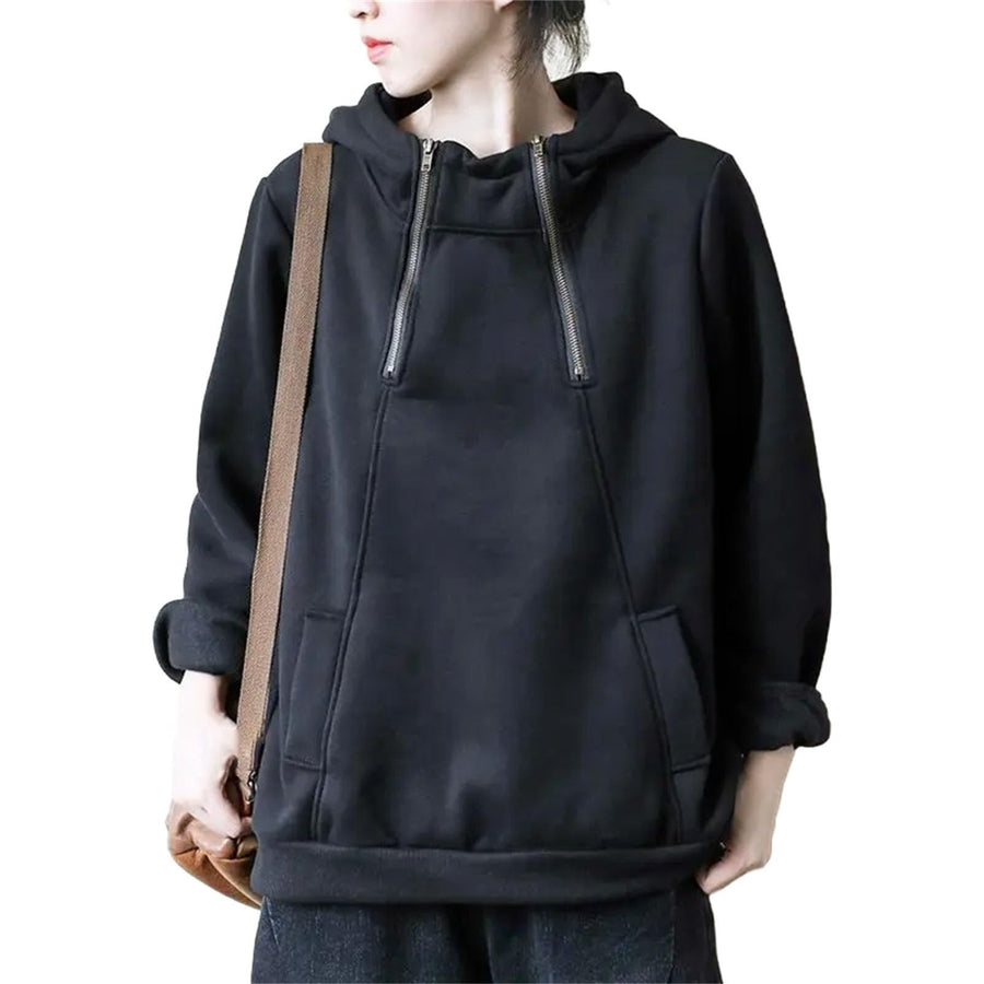 Women's Zipper Hoodie Pullover
