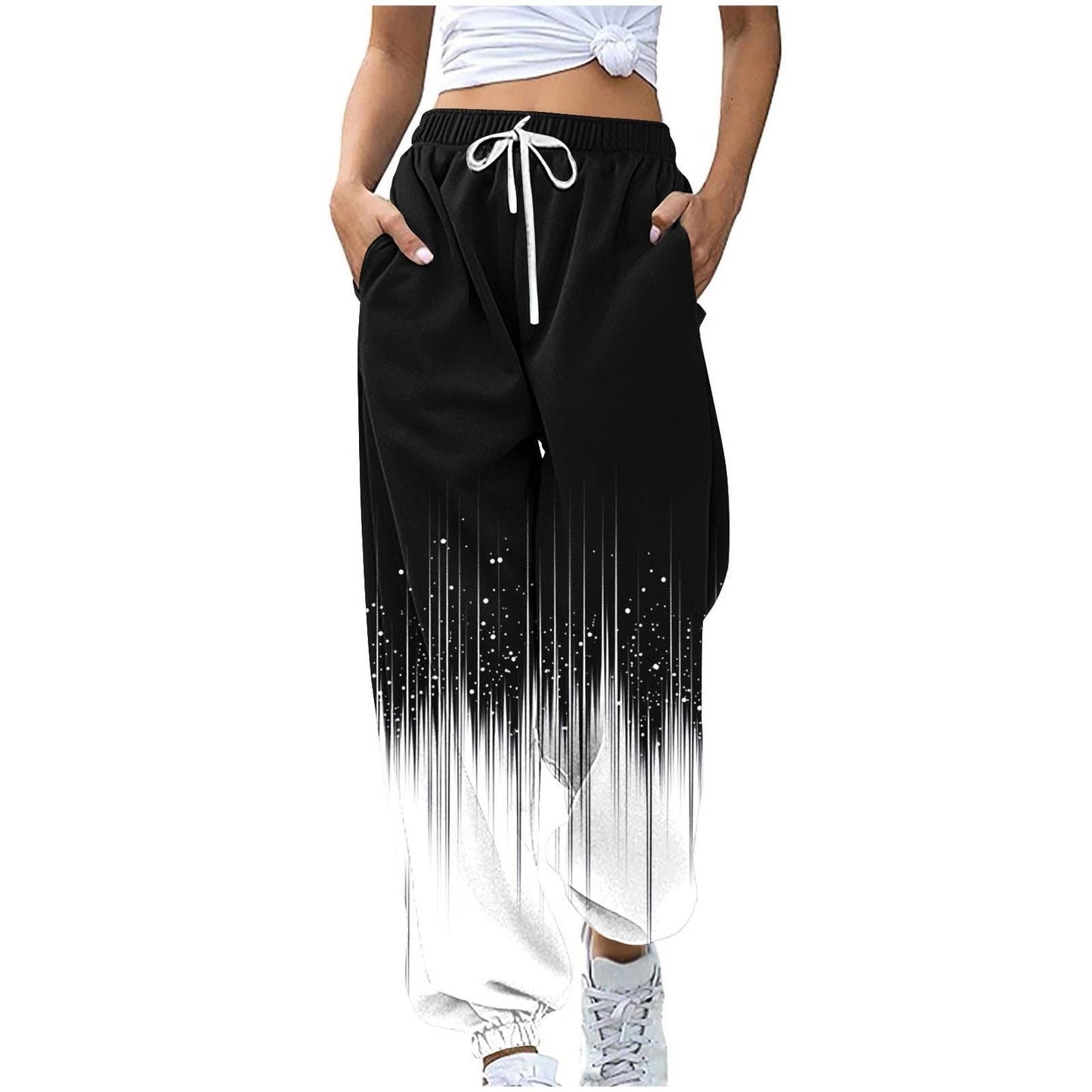 Women's High Waist Baggy Joggers