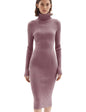Women's Ribbed Slim Fit Knit Sweater Dress