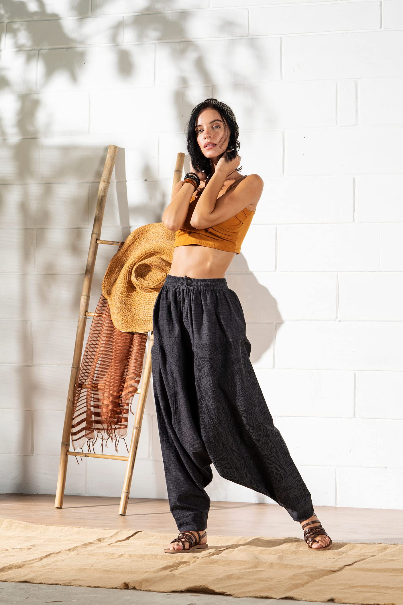 Women's Printed Harem Pants